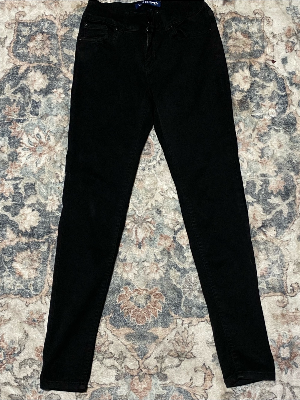 Wallflower Black Jeans with Blue Label